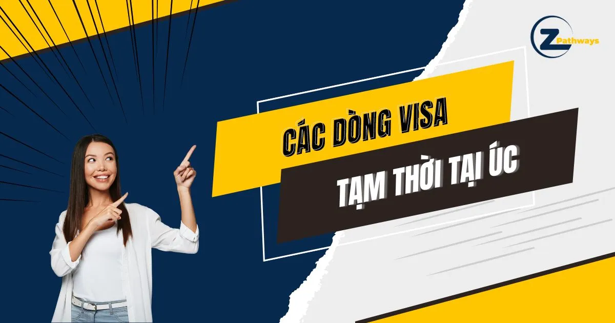 Các dòng visa tạm thời tại Úc