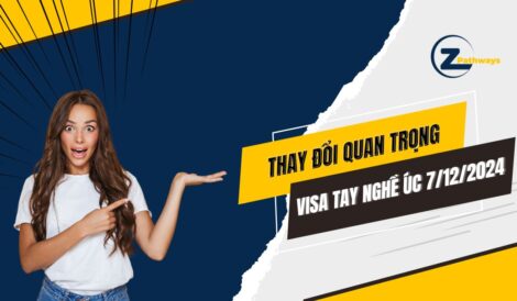 Thay Đổi Quan Trọng Visa Tay Nghề Úc Từ 7/12/2024