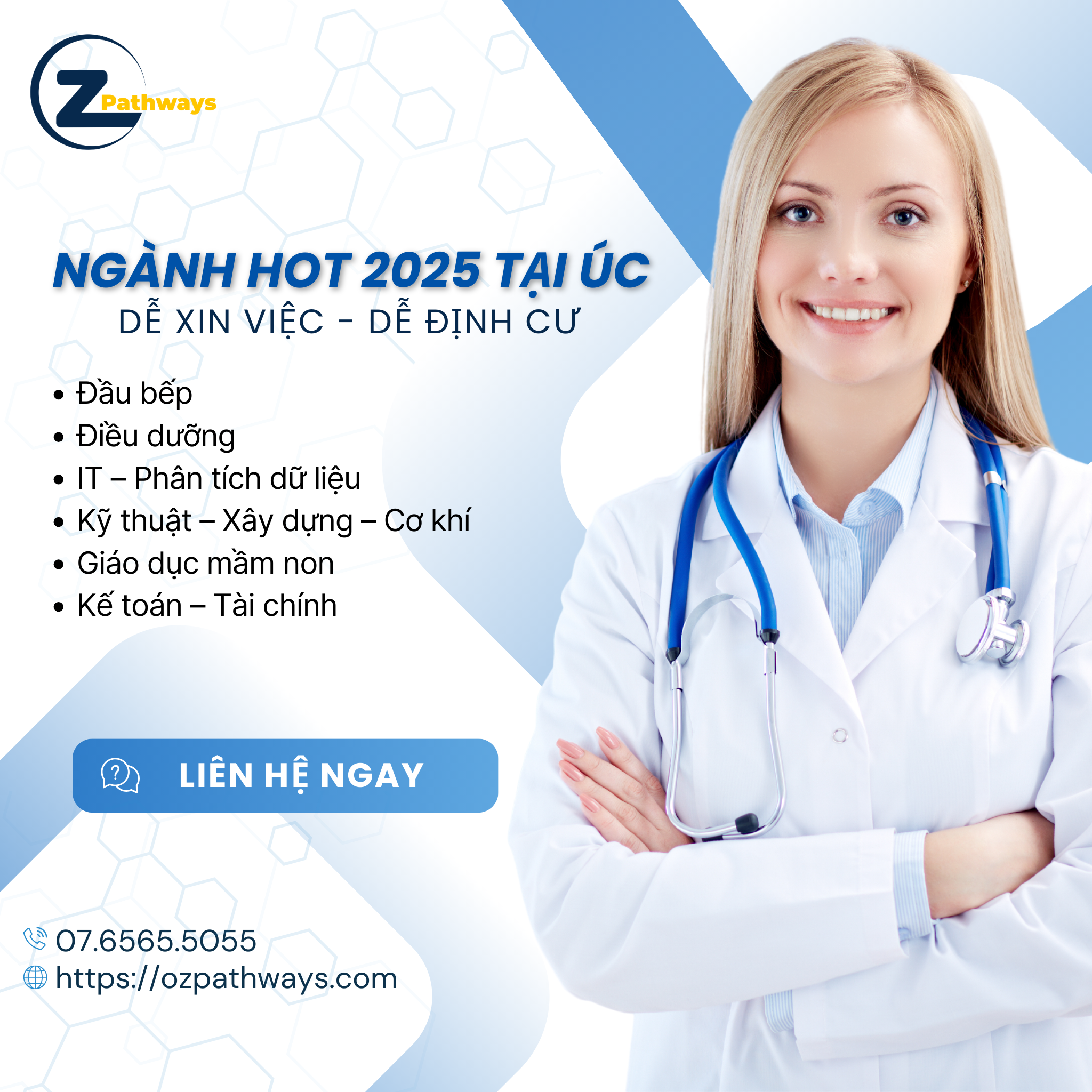 Top 6 Ngành Nghề "Hot" Tại Úc 2025 – Dễ Tìm Việc