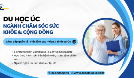 Du học Úc ngành chăm sóc sức khỏe tại Newcastle – Tuyển sinh 2025 cover