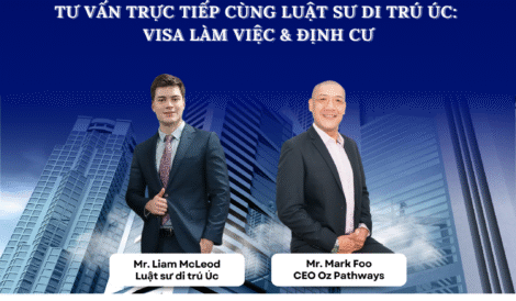 Workshop "Tư Vấn Trực Tiếp Cùng Luật Sư Di Trú Úc: Visa Làm Việc & Định Cư"