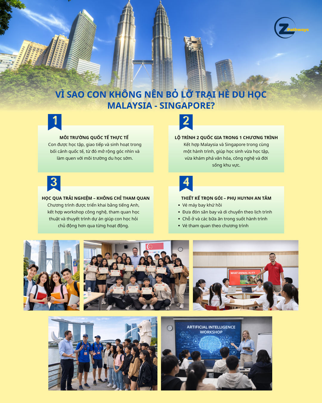 Du học hè Malaysia – Singapore 2026: 2 tuần học hỏi, trải nghiệm và trưởng thành 3