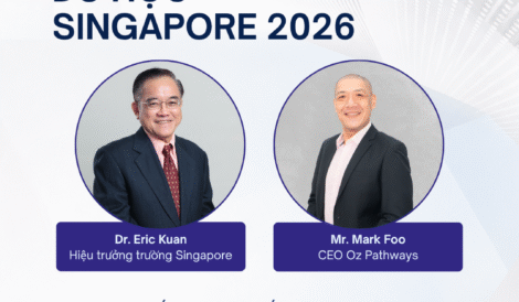 Hội thảo Du học Singapore 2026 tại TP.HCM: Tư vấn lộ trình, chi phí và học bổng đến SGD 3,000 cover
