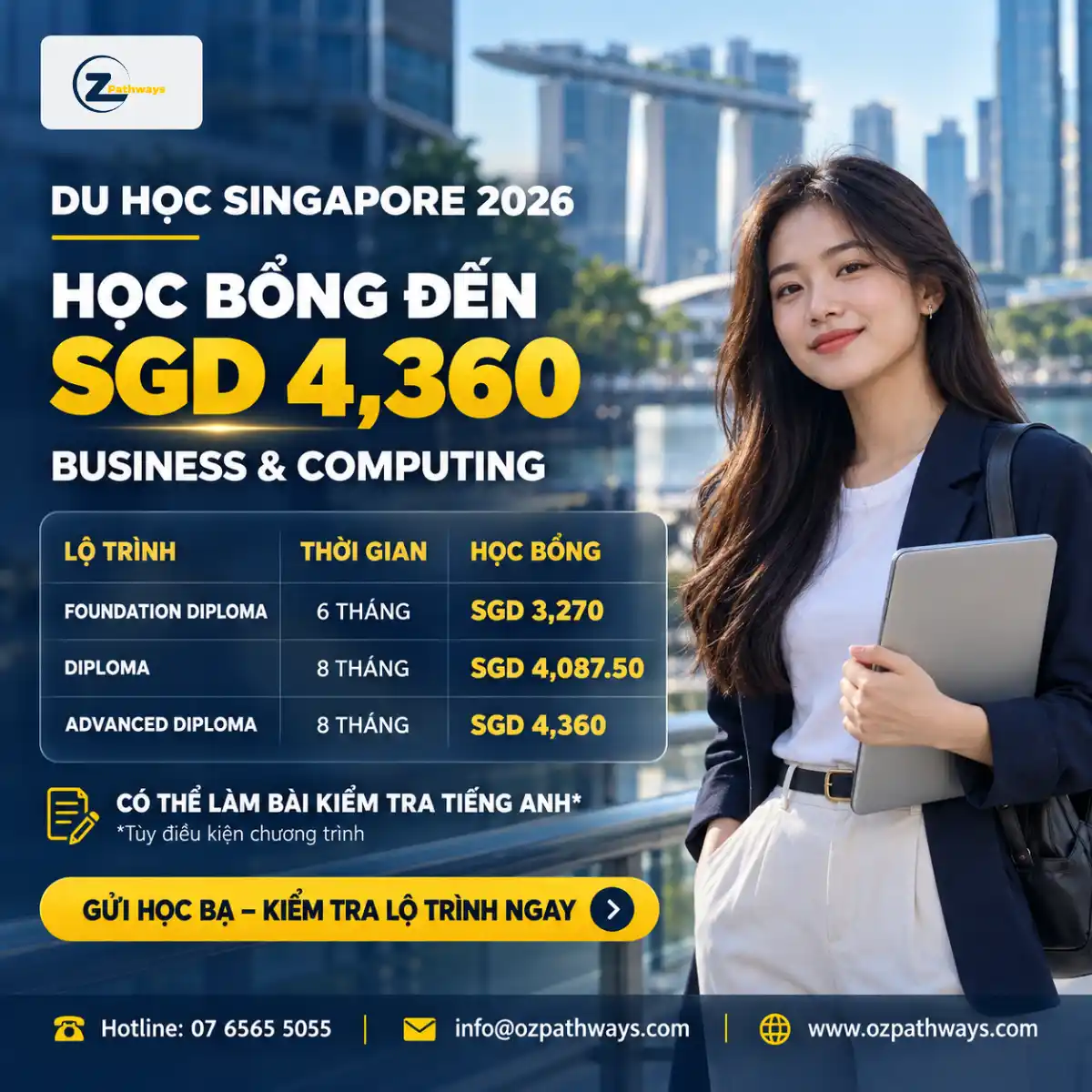 Du học Singapore 2026: Lộ trình Thạc sĩ, Tiến sĩ